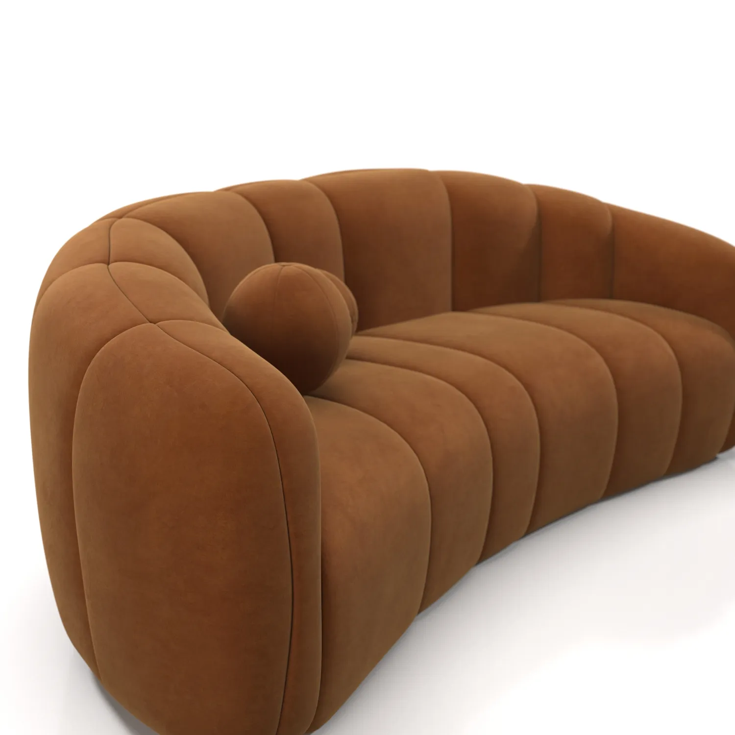 Alexis 89 Fabric Sofa 3D Model_05